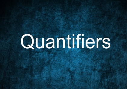 Quantifiers Konu Anlatımı